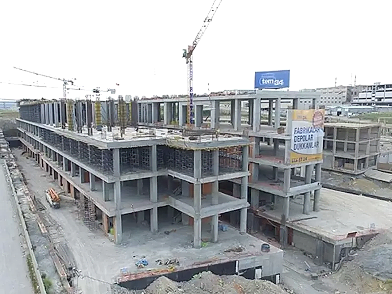 Çok Katlı Ağır Sanayi Binaları